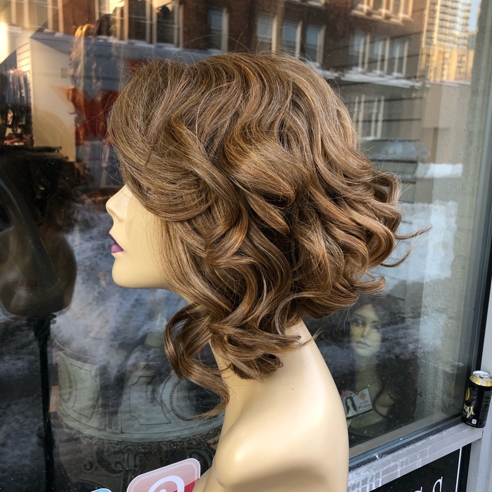 Blonde Asymmetrical sidePart wig blonde mix 2020